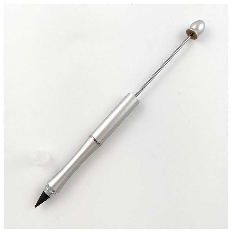 Wholesale Beadable Pencil Metal  DIY for Beaded Pen With Eraser